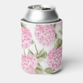 Hydrangea vrijgezellenfeestje blikje koeler (Blikje Achterkant)