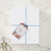Hydrangea Watercolor Bedankingscadeau-etiketten Cadeaulabel (Met Touw)