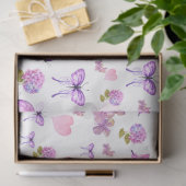 Hydrangea Watercolor Serie Ontwerp 10 Tissuepapier (Geschenk)