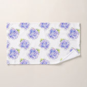 Hydrangea Waterverf Patroon Bad Handdoek (Handdoek)