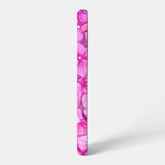 Hydrangea-waterverf Samsung Galaxy Hoesje (Linkerkant)