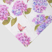 Hydrangea Waterverf Serie Ontwerp 13 Tissuepapier (Detail)