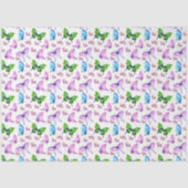 Hydrangea Waterverf Series Design 5 Tissuepapier (Voorkant)