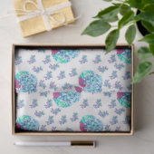 Hydrangea Waterverf Series Design 6 Tissuepapier (Geschenk)