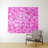 Hydrangea-waterverf Wandkleed (In Situ (horizontaal))