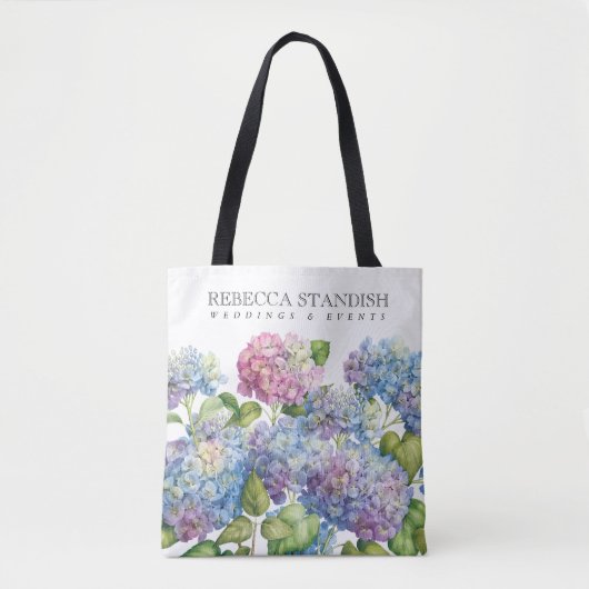Hydrangea Wedding Coordinator Tote Bag (Voorkant)
