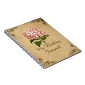 Hydrangea Wedding Journal Notitieboek (Rechterzijde)