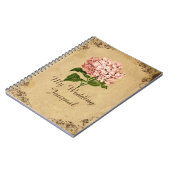 Hydrangea Wedding Journal Notitieboek (Linkerzijde)