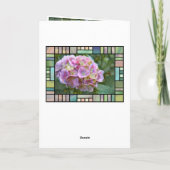 Hydrangea [Wenskaart] カ ー ド Kaart (Achterkant)