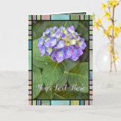 Hydrangea [Wenskaart] カ ー ド Kaart (Gele Bloem)