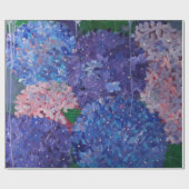 Hydrangea Wrapping Paper - Uniek ontwerp Cadeaupapier (Vlak)