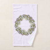 Hydrangea Wreath Bad Handdoek (Handdoek)