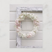 Hydrangea Wreath Briefkaart (Voorkant)