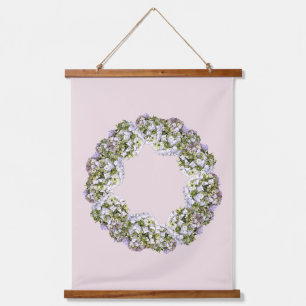 Hydrangea Wreath Hangend Wandkleed