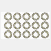 Hydrangea Wreath Labels (Vel)