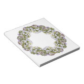 Hydrangea Wreath Notitieblok (Schuin)