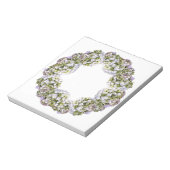 Hydrangea Wreath Notitieblok (Linkerzijde)