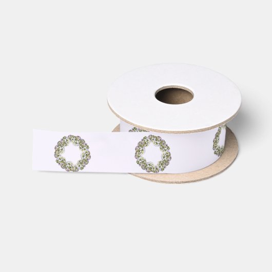 Hydrangea Wreath Satijnen Lint (Spoel)
