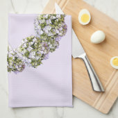 Hydrangea Wreath Theedoek (Quarter Fold)