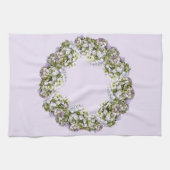 Hydrangea Wreath Theedoek (Horizontaal)