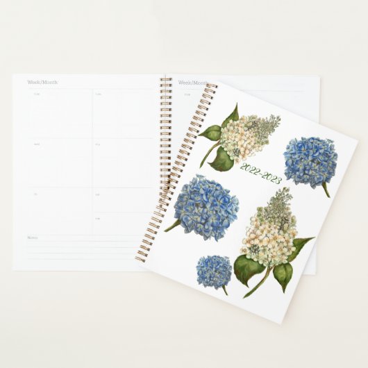 Hydrangea Yarly Planner (Display)
