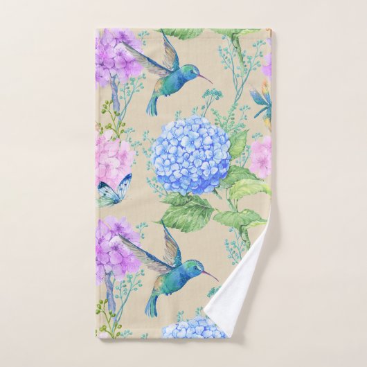 Hydrangea zomer handdoek set (Handdoek)