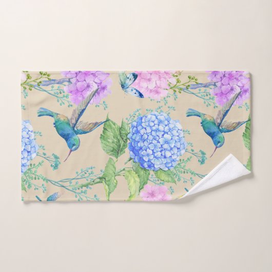 Hydrangea zomer handdoek set (Handdoek)