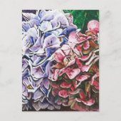 Hydrangeas 2010 briefkaart (Voorkant)