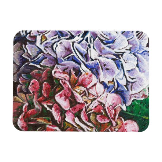 Hydrangeas 2010 magneet (Horizontaal)