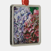 Hydrangeas 2010 metalen ornament (Rechts)