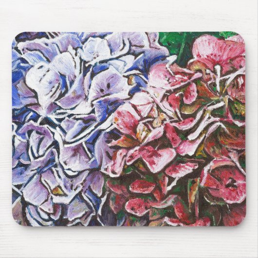 Hydrangeas 2010 muismat (Voorkant)