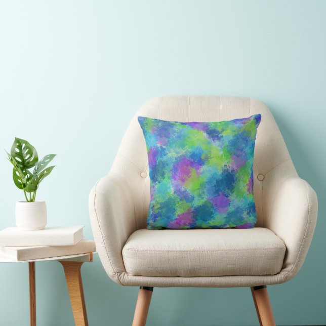 Hydrangeas Abstract Kussen (Stoel)