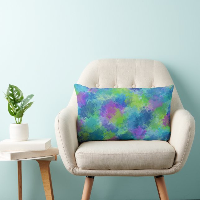 Hydrangeas Abstract Kussen (Stoel)