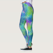 Hydrangeas Abstract Leggings (Links)