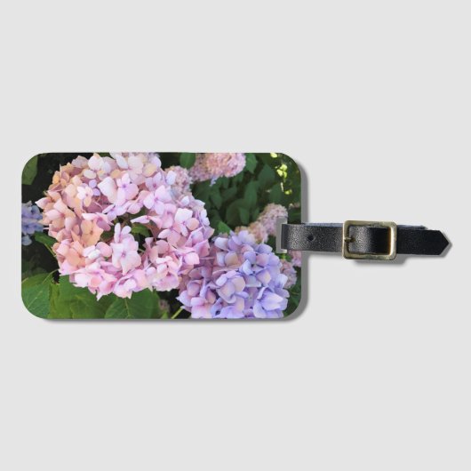 Hydrangeas Bagagelabel (Voorkant (horizontaal))