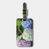 Hydrangeas Bagagelabel (Voorkant verticaal)