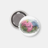 HYDRANGEAS bedankt voor je trouwplezier Magneet (Voorkant / Achterkant)