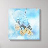 Hydrangeas, bevroren canvas afdruk (Voorkant)