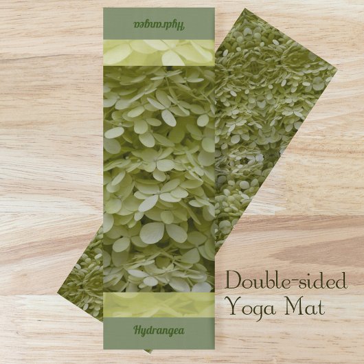 Hydrangeas Bloemen Celadon Groene Bloesems Yogamat