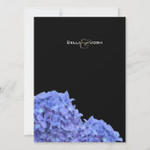 Hydrangeas Bridal Shower Kaart (Achterkant)