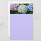 Hydrangeas Briefpapier (Voorkant / Achterkant)