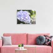 Hydrangeas by the Roadside – Nature Photography Canvas Afdruk (Insitu (Woonkamer))