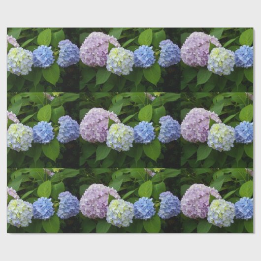 Hydrangeas Cadeaupapier (Vlak)