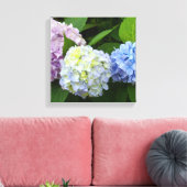 Hydrangeas Canvas Afdruk (Insitu (Woonkamer))