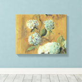 Hydrangeas Canvas Afdruk (Insitu (Houten vloer))
