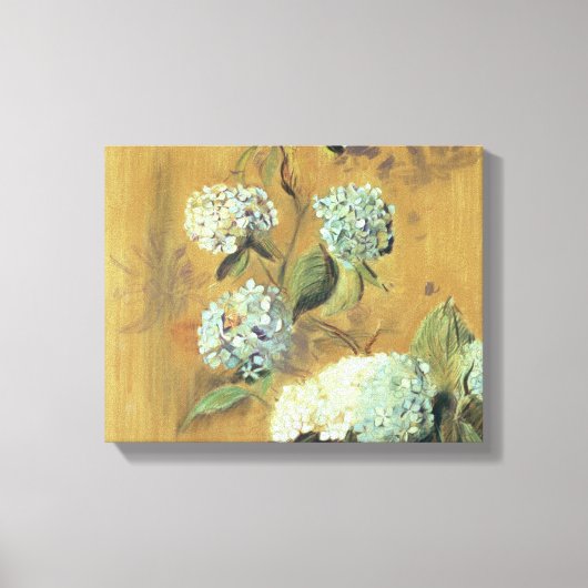Hydrangeas Canvas Afdruk (Voorkant)