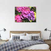 Hydrangeas Canvas Afdruk (Insitu (Slaapkamer))