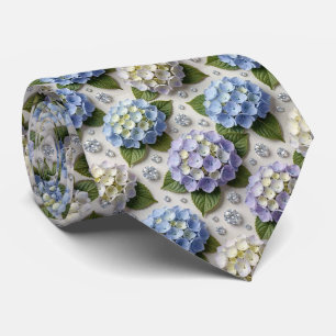 Hydrangeas & Diamonds   Trouw en evenementen halsk Stropdas