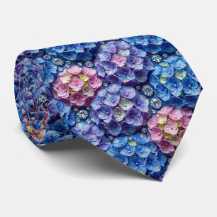 Hydrangeas & Diamonds   Trouw- en evenementensiera Stropdas