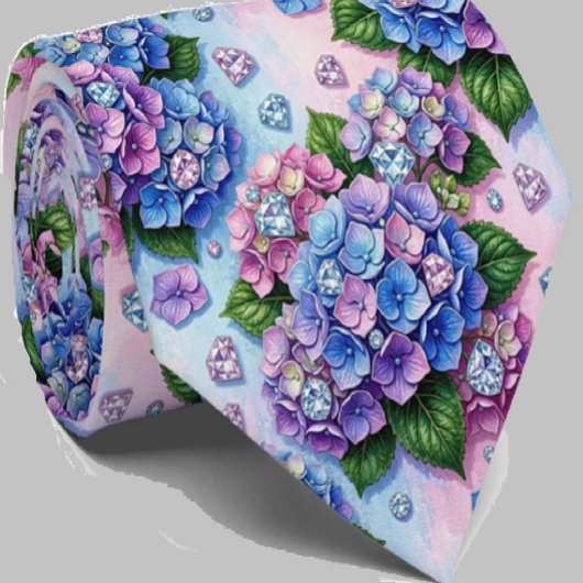 Hydrangeas & Diamonds | Trouw- en evenementensiera Stropdas